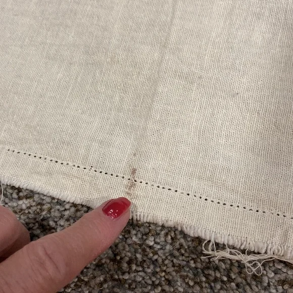 Vintage Christmas Ornaments Table Runner To Embroider And Crochet The Edge! - Picture 5 of 6